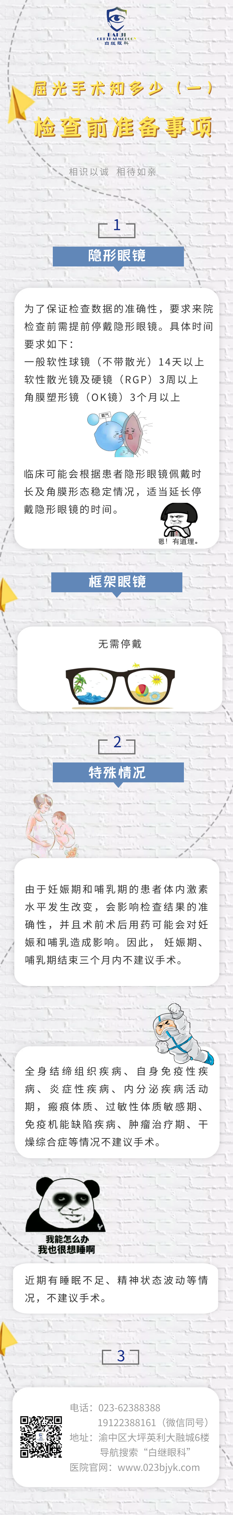 【屈光手术知多少】(一)检查前准备事项(图1)