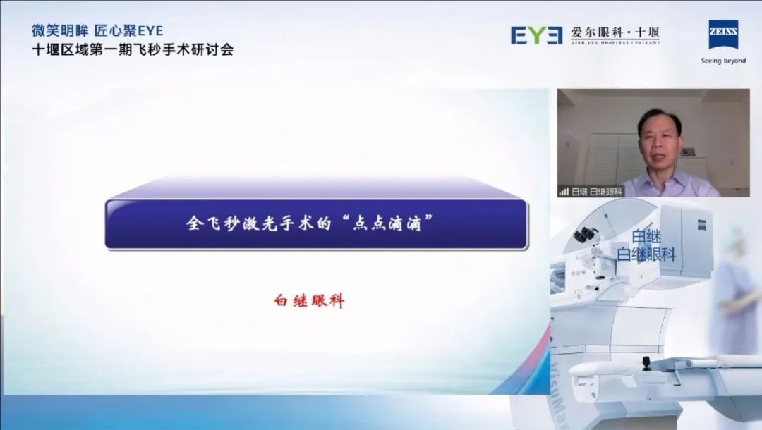 【学术回顾】白继教授:从“底层设计”入手,剖析SMILE手术技术的点点滴滴(图1)